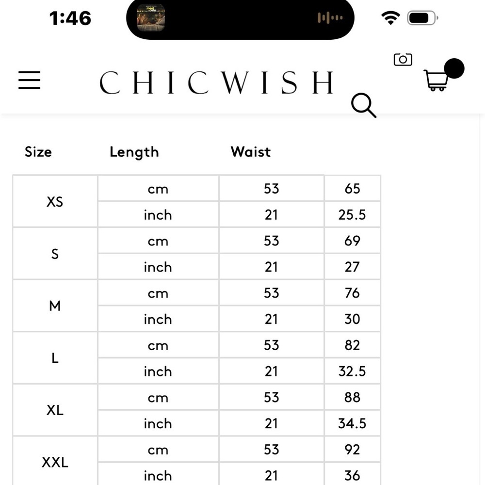 Chicwish Black & White Striped Circle Skirt - Picture 11 of 11